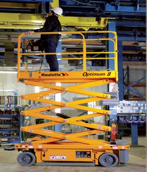 Marca: HAULOTTE Modelo: OPTIMUM 8 Altura de trabajo: 5.7m Alimentación: Eléctrica