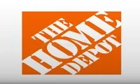 Logotipo de The Home Depot en color naranja y blanco.